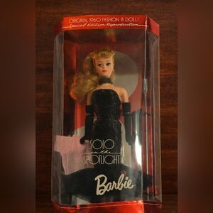 Mattel Collectible In The Spotlight Barbie 1994 Special Reproduction